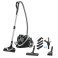 VACUUM CLEANER  RO7689 SILENCE FORCE CYCLONIC 5STARS BLACK SILVER 2.5LT 550W  ΜΕ ΚΑΔΟ